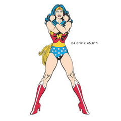 Wonder Woman Wall Decal Assembled | Wallhogs