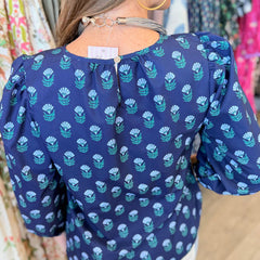 Floral Azalea Top