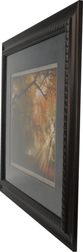 Forest Light Framed Art Angle Side View