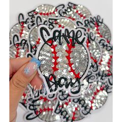 Game Day Baseball Patch