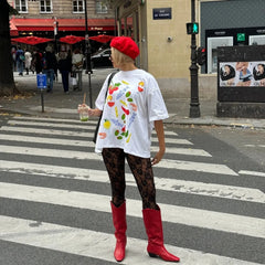 Harajuku Gothic Simple Icon Graphic T-shirt