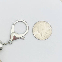 Leatherette Strand Necklace (silver)