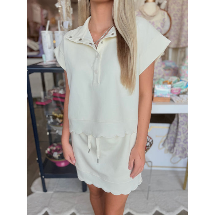 Louie Skort (cream)