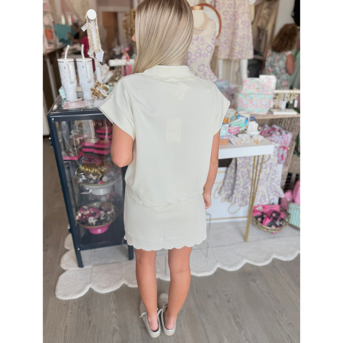 Louie Skort (cream)