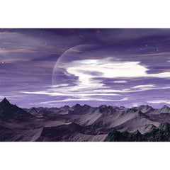 Mystery Planet Wall Decal Printed | Wallhogs