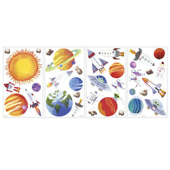Outer Space Wall Decals Printed | Wallhogs