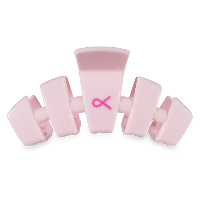 Pink Ribbon Large Clip Teletie
