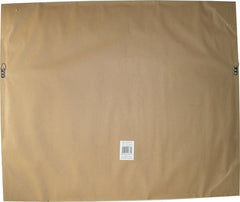 Raised Triple Flower Framed Art Kraft Paper Backing with Hangers