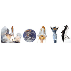 Space Pack 2 Wall Decals Printed | Wallhogs
