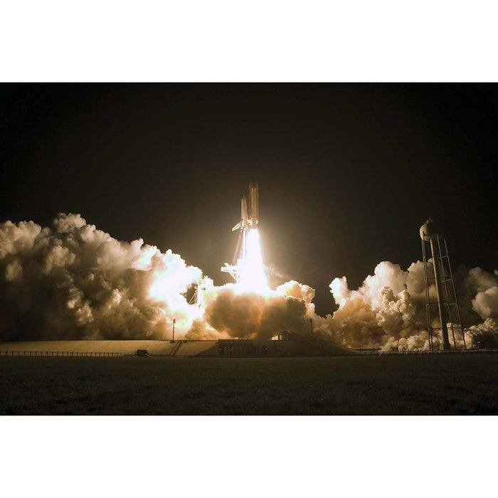 Space Shuttle Launch Gloss Poster Printed | Wallhogs