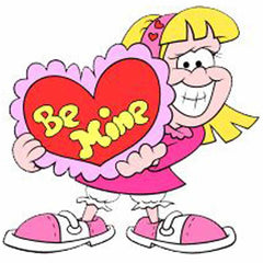 Be Mine Wall Decal Printed