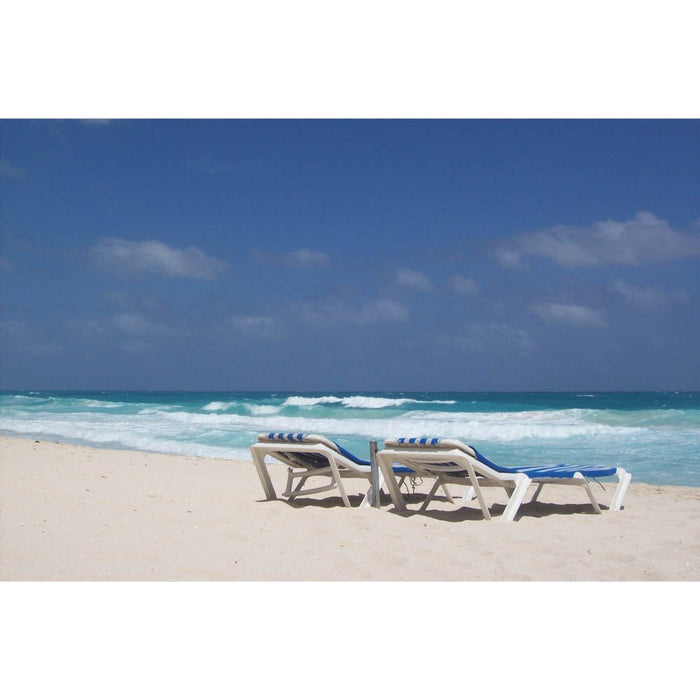 Paradise Beach Wall Decal Printed | Wallhogs